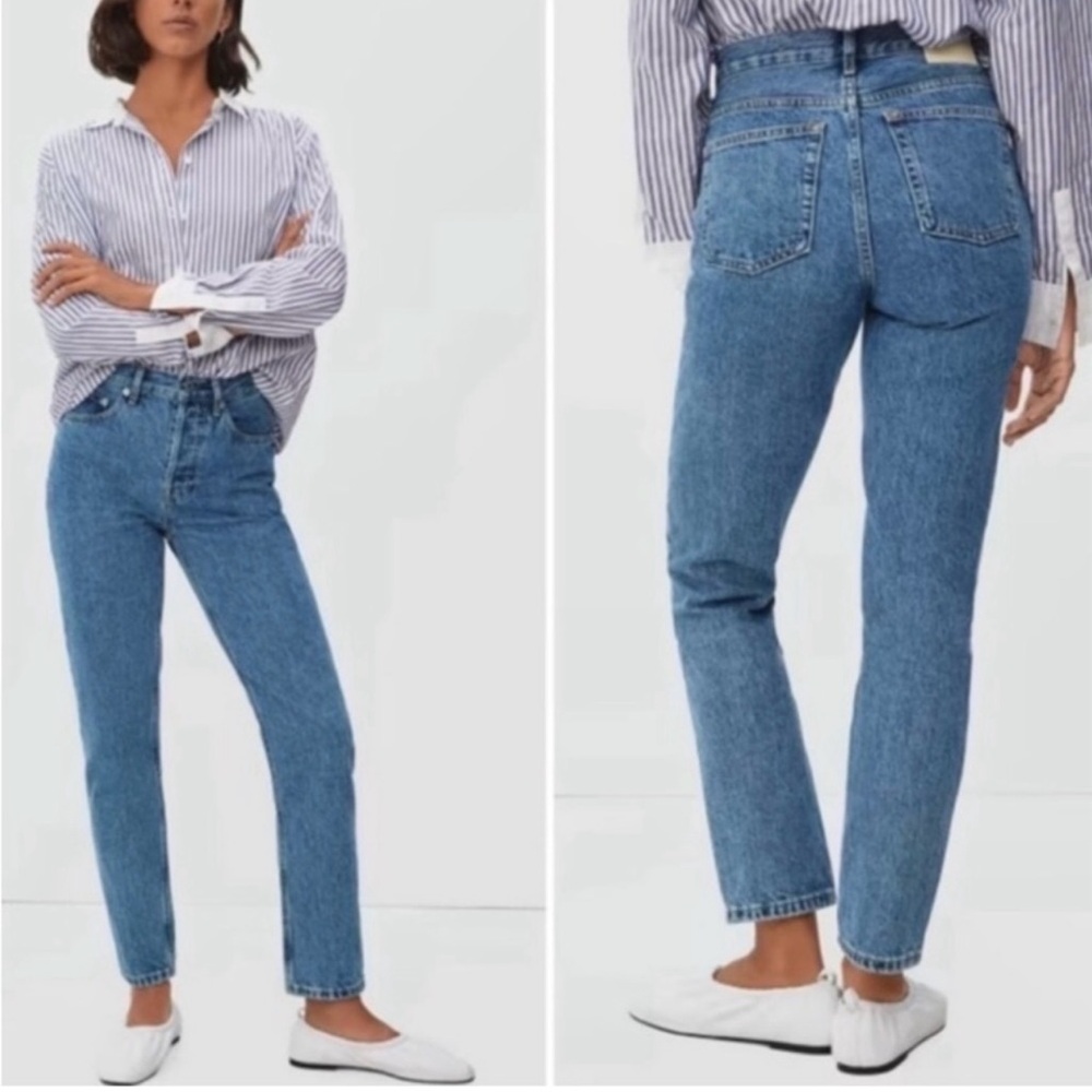 Everlane Women's 90's Cheeky Jean Northridge Organic Cotton Size 23